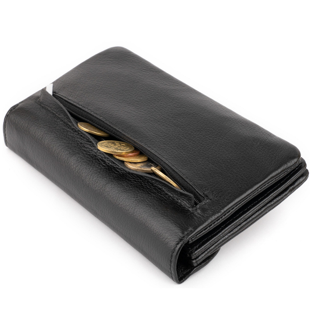 Клатч из кожи женский ST Leather 19316 Черный Київ - фото 7