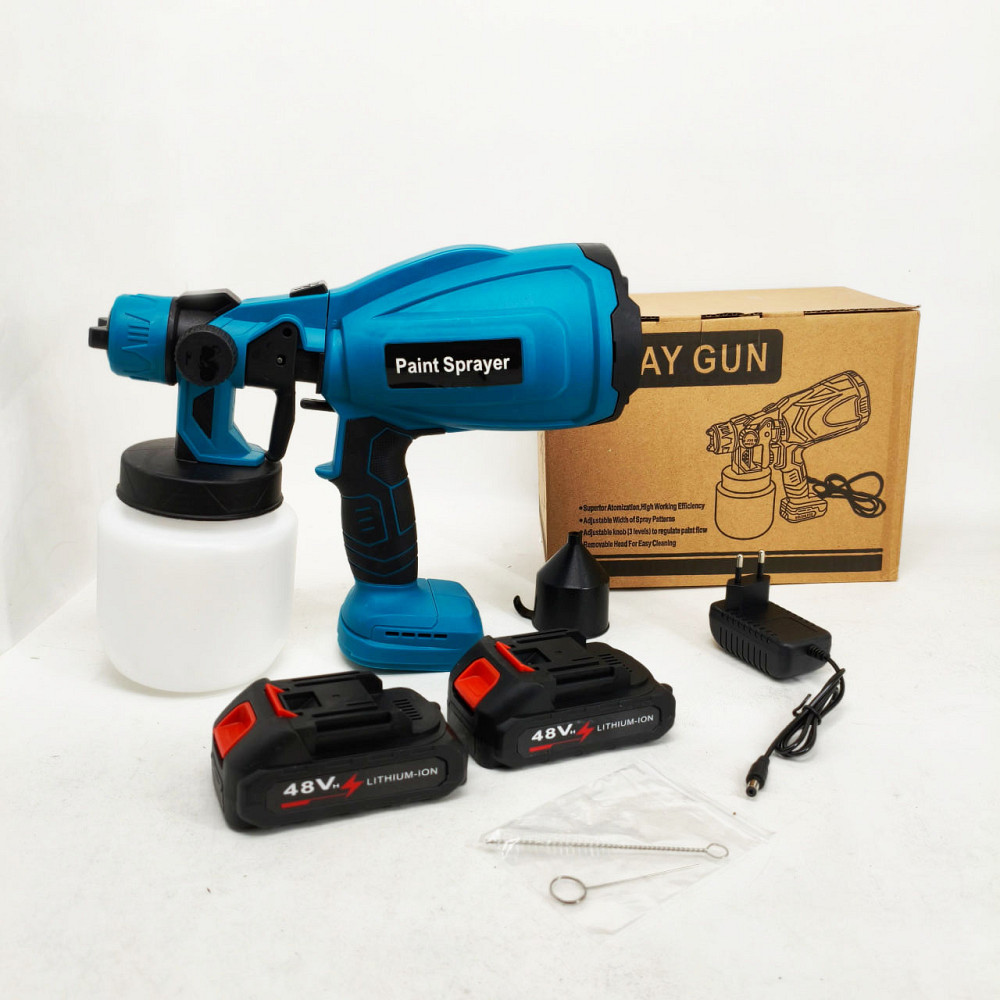 Акумуляторний фарборозпилювач P-002 Paint Spray Pot QE-43 Львів - фото 9