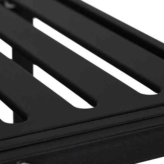 Стеллаж для растений металлический передвижной на 4 яруса цвет черный Каменец-Подольский