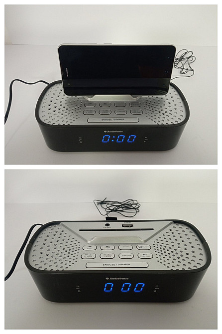 FM-радіо з будильником AudioSonic CL-1463 Луцк - изображение 1