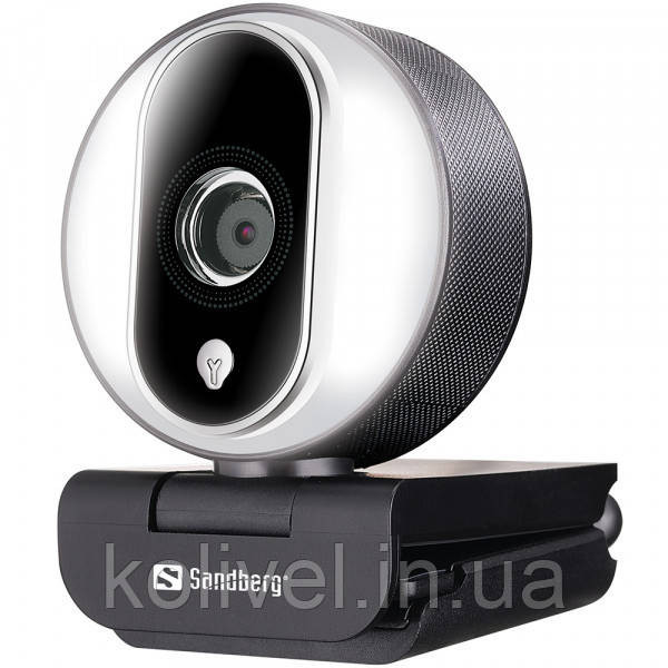 Веб-камера Sandberg Streamer Webcam Pro Full HD Autofocus Ring Light (134-12) Київ - фото 2