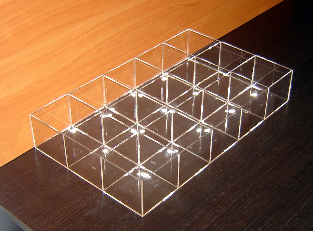 Короб EKOSTAR 15 осередків для гумок і дрібниць 2мм Київ - фото 6