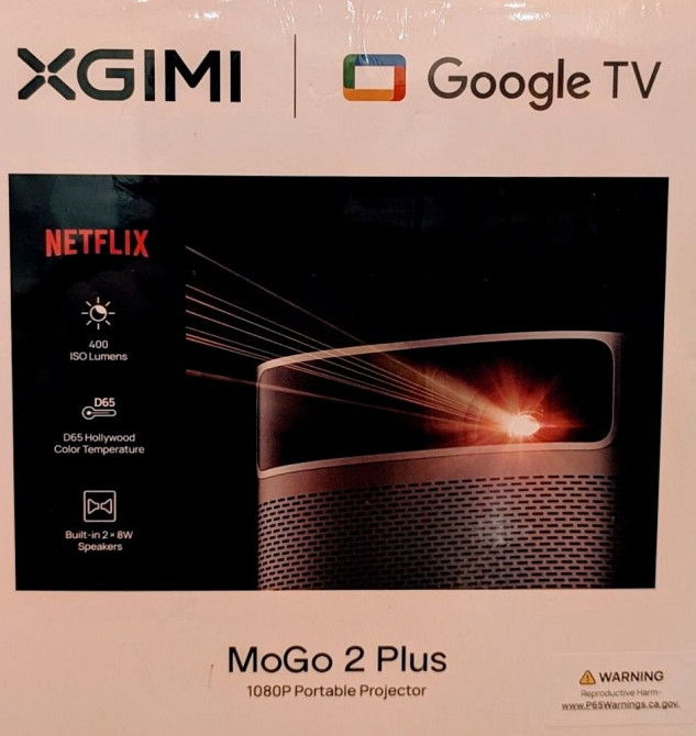 Останній FullHd проектор Xgimi Mogo 2 Plus (новий, open box) GoogleTv Харків - фото 3