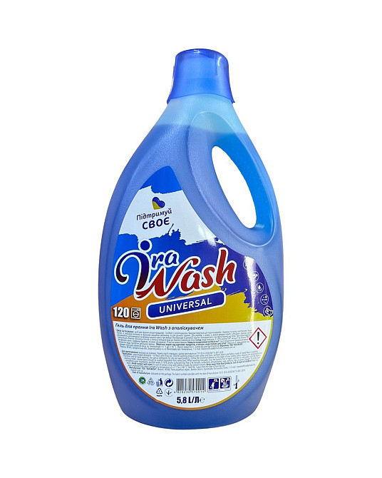 Гель для прання Ira Wash universal 5,8 л 5820230570051 Виноградов - изображение 1