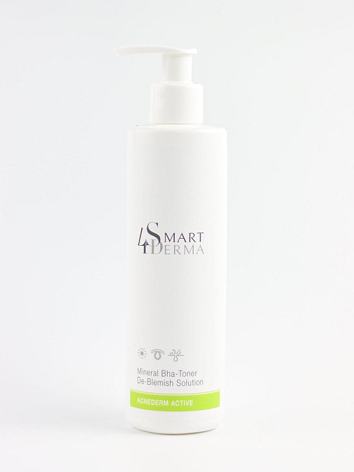 Smart4Derma Acne Derm Active Mineral BHA-Toner Минеральный себорегулирующий тонер, 250 мл Днепр - изображение 1