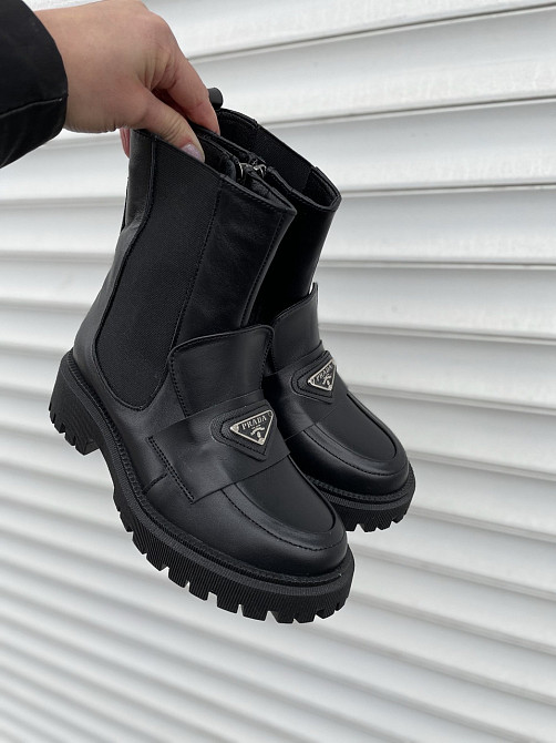 Черевики жіночі ARLEN чорні шкіра натуральна зима 36-40 (БК-19-2 4901) Коломия - фото 1