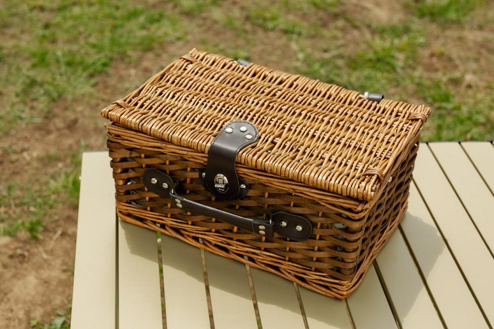 Корзина для пикника на 2 персоны 38 x 26 x 18 см LU010 Киев - изображение 8