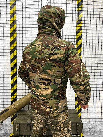 Тактична куртка SoftShell софтшел мультикам легка L Одеса - фото 13