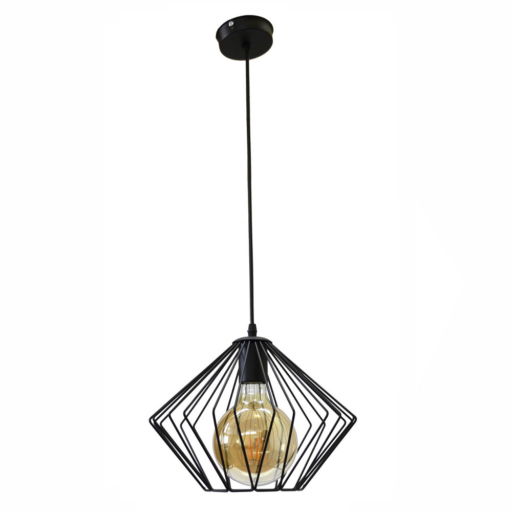 Лофт люстра світильник підвісний Е27 Rhombus NL 3023 Київ - фото 2