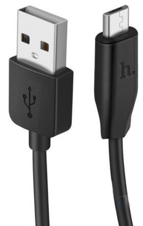 Провод HOCO Micro USB X1 1м Black Київ - фото 1