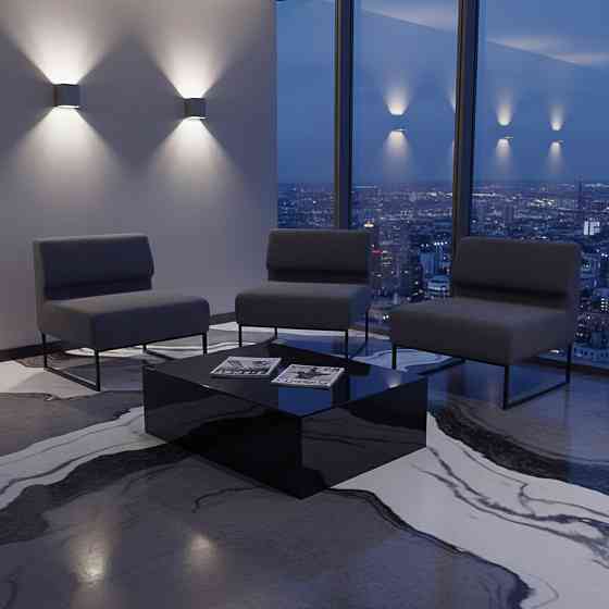 Диван Лаунж Комплектация Одинарный Со Спинкой Каркас Черный Обивка Симпл 54 Днепр