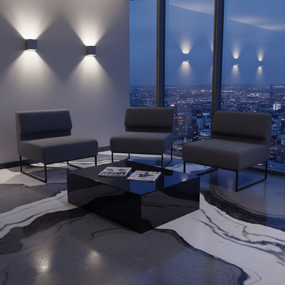 Диван Лаунж Комплектація Одинарний Зі Спинкою Каркас Чорний Оббивка Сімпл 54 Дніпро - фото 3