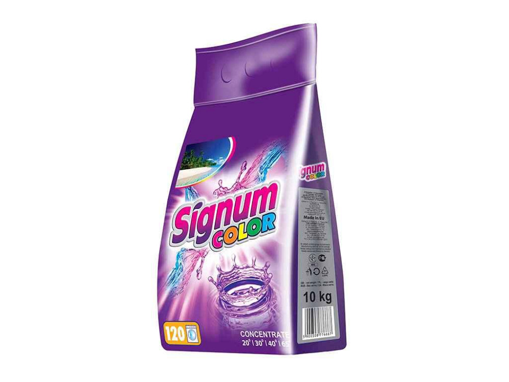 Пральний порошок универсальний Color 10кг ТМ SIGNUM Київ - фото 1