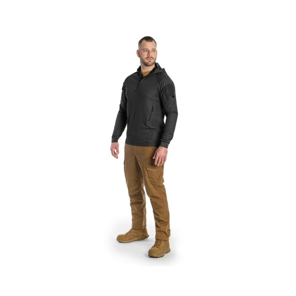 Кофта тактична Helikon-Tex RANGE HOODIE - TopCool, чорний, розмір S Киев - изображение 3