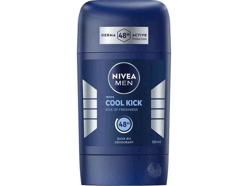 Антипреспірант твердий 50мл чол COOL KICK ТМ NIVEA Київ - фото 1