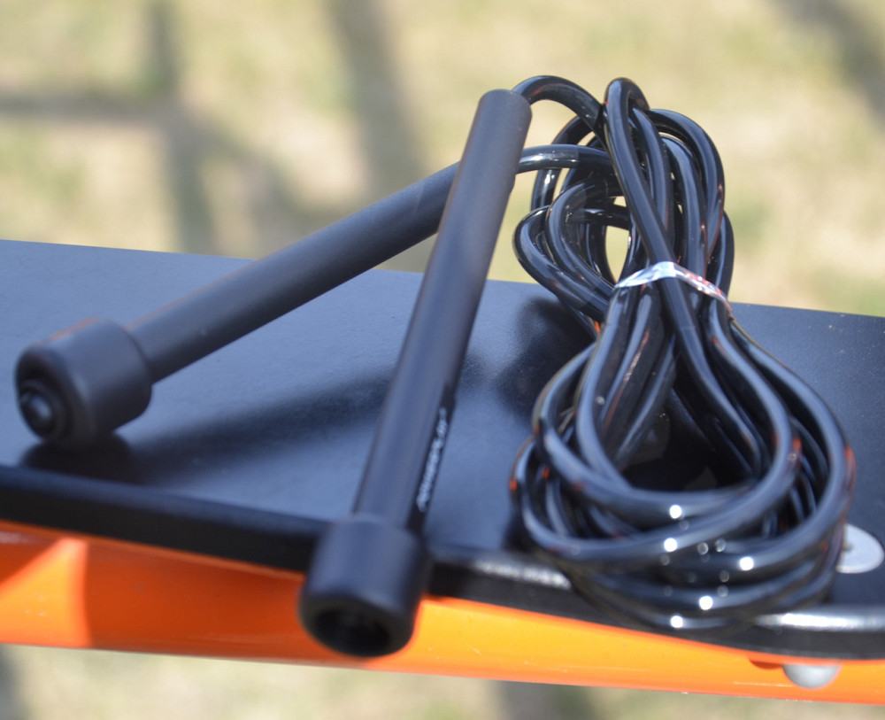 Скакалка PowerPlay 4201 Basic Jump Rope Чорна (2,8m.) Луцк - изображение 7