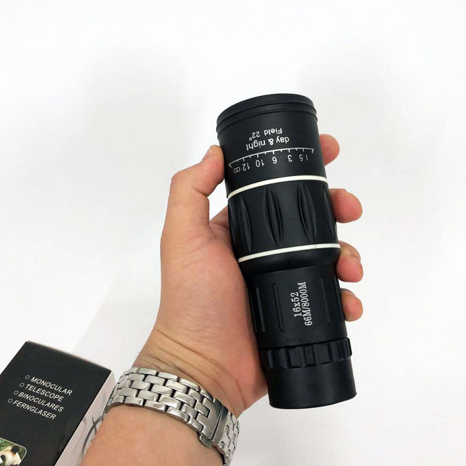Монокуляр Bushnell 16x52 PowerView монокль, Бушнел, подзорная труба с чехлом OG-77 Одесса - изображение 6