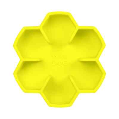 Универсальная посуда для животных WAUDOG Silicone миска для медленного питания 750 мл желтая (23548) Винница