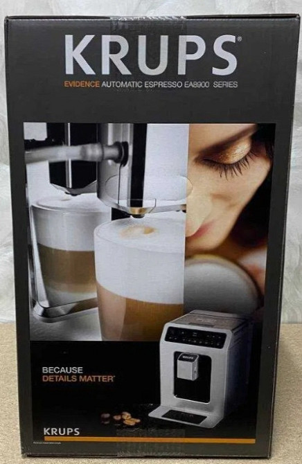 Кавомашина автоматична: Krups Evidence EA8901. Нова! Харків - фото 2