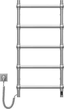Полотенцесушитель электрический Navin Ретро 500х1000 Sensor левый Киев