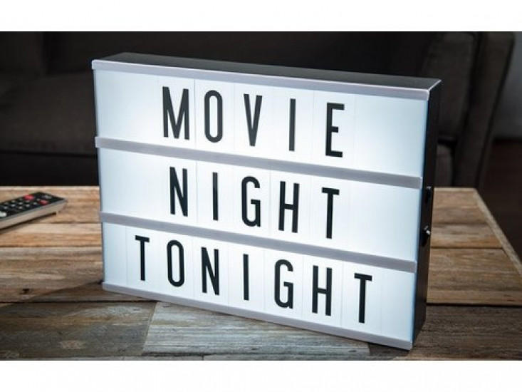 Інтерєрний лайтбокс з літерами (А4 96 літер) Вінниця - фото 2