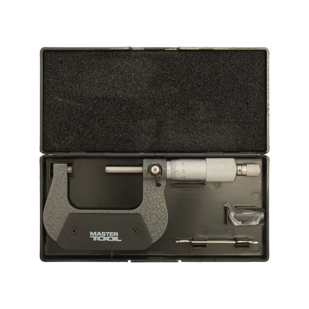 Мікрометр MASTERTOOL 25-50 мм точність 0.01 мм 30-0622 Коломия - фото 5