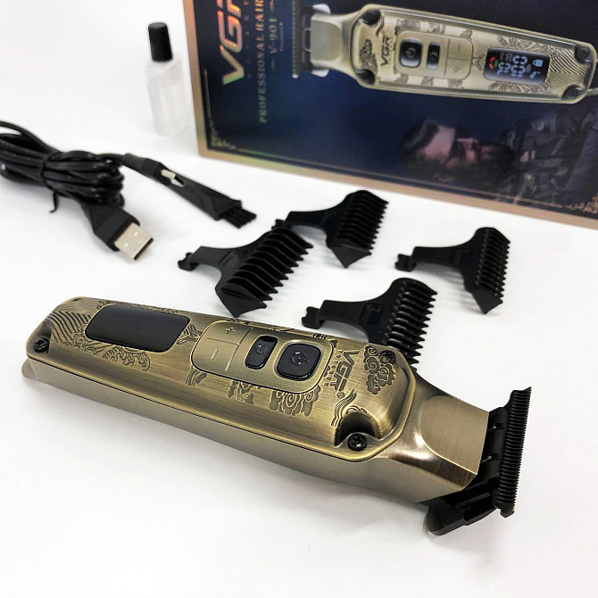 Бритва тример машинка VGR V-901, Многофункциональный триммер для стрижки волос BD-834 и бороды Киев - изображение 10