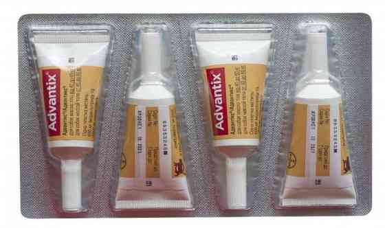 Адвантикс капли для собак весом от 40 до 60 кг (4 пипетки по 6.0 мл) Elanco Винница