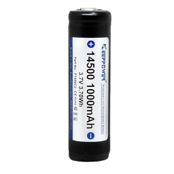 Аккумулятор Keeppower 14500 1000mAh Li-Ion с защитой Винница