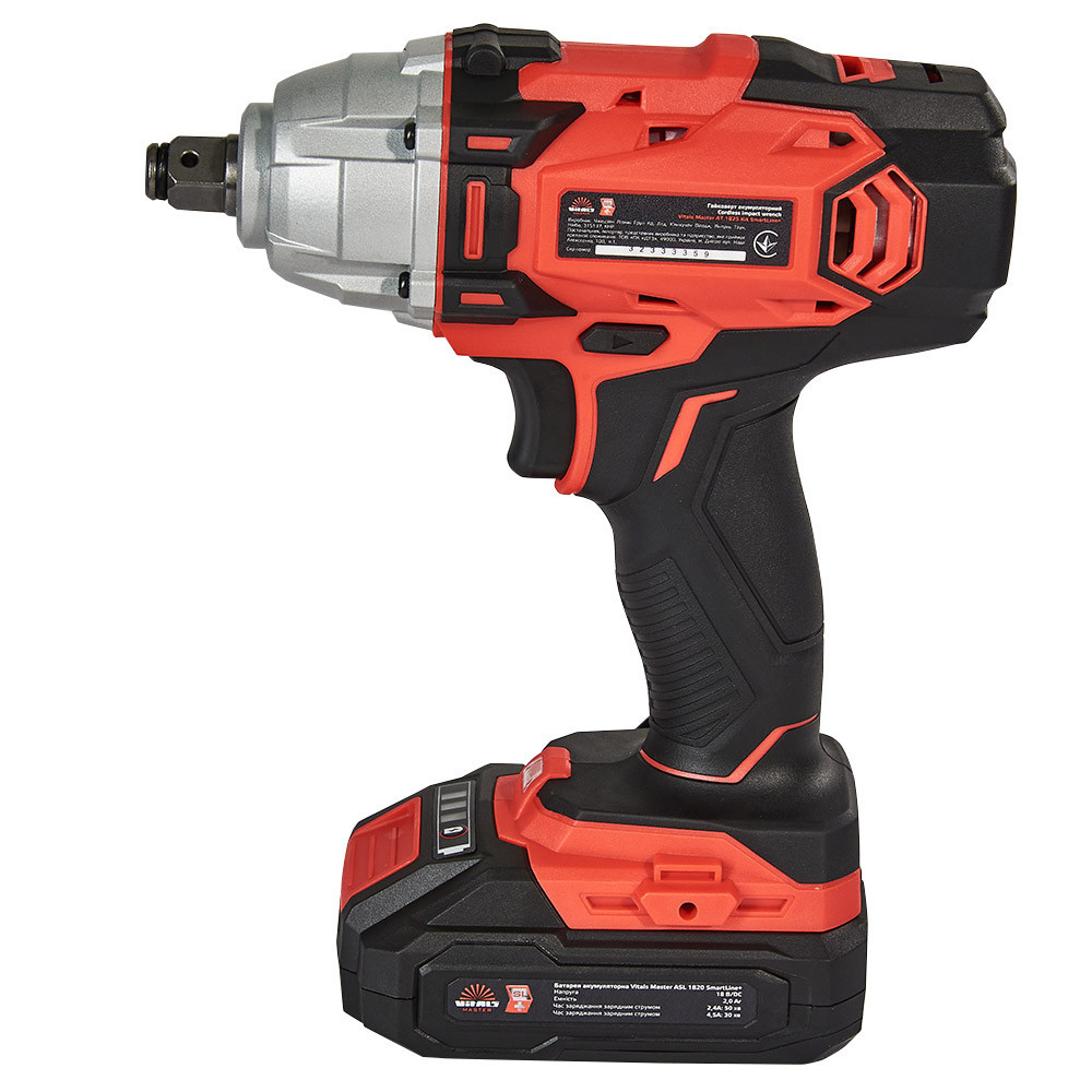 Гайкокрут акумуляторний Vitals Master AT 1825 Kit SmartLine+ Харків - фото 3