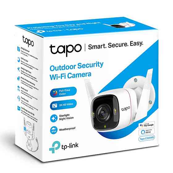 IP-камера TP-Link Tapo C320WS white Харків