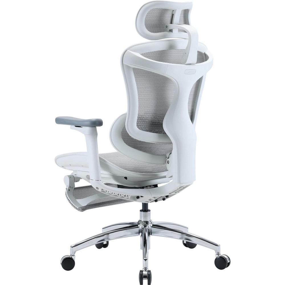 Кресло офисное Sihoo Doro C300L Mesh White with footrest (Doro-C300L-A3-102-JT) ( 14112 ) Харьков - изображение 7