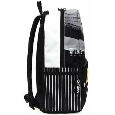 Рюкзак школьный Mojo Бруклин Нью Йорк Черно-белый (KZ9984026) Винница - изображение 3