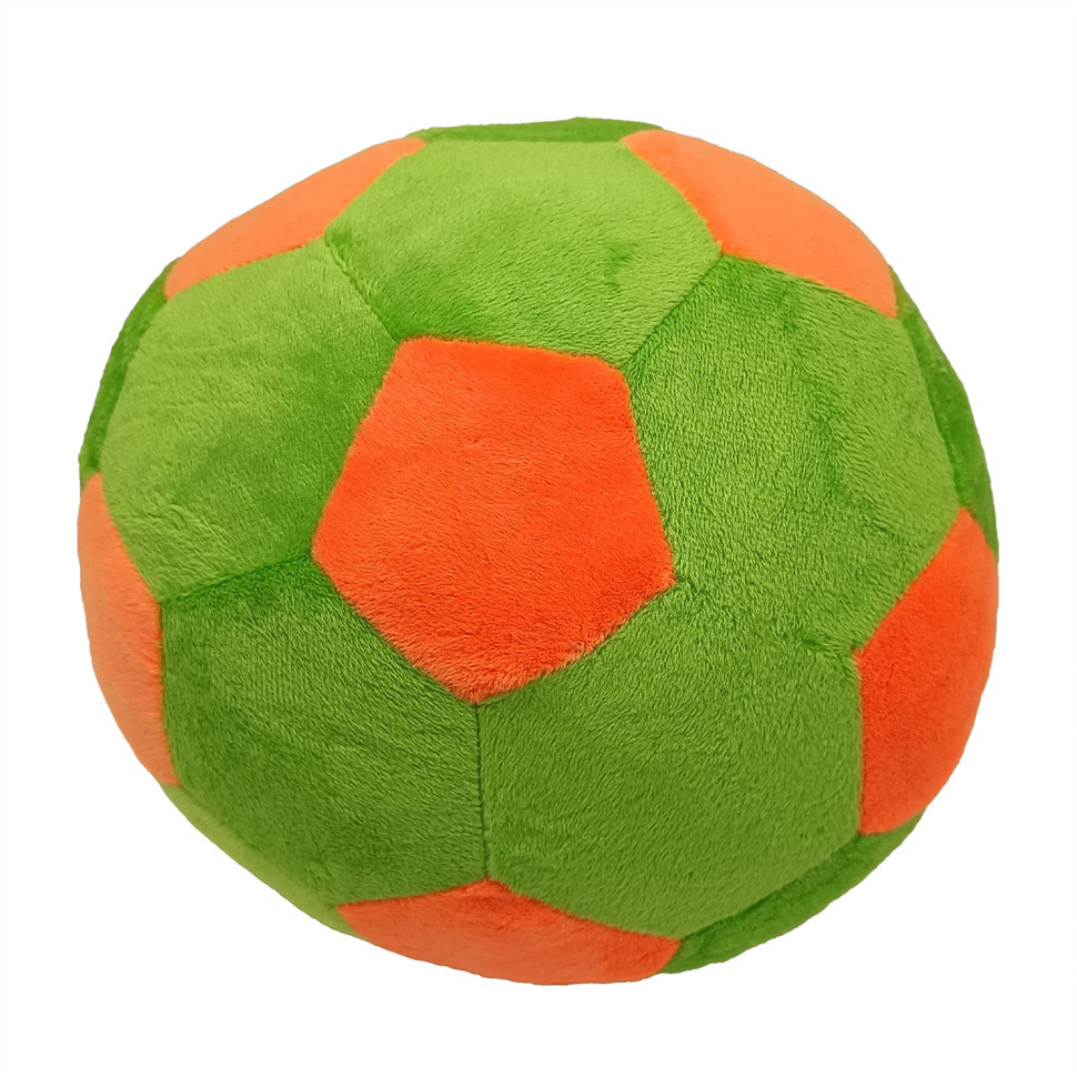 Дитяча м'яка іграшка М'яч футбольний МС 180402-01(Green-Orange) Вінниця - фото 1