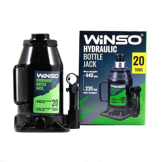 Домкрат гідравлічний пляшковий Winso 20т 235-440мм Львів