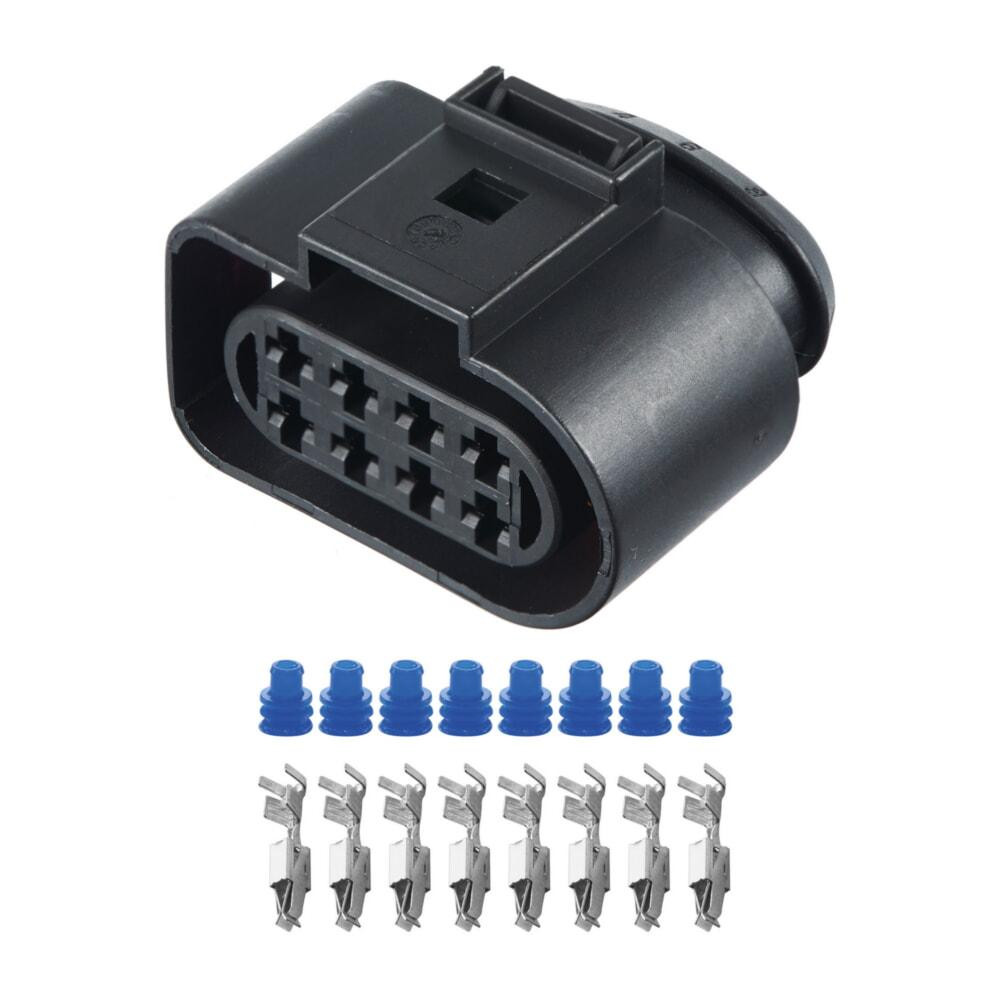 Роз'єм конектор 8-кон., Фара, 8D0973734, VAG Германия, Франция, Германия універс., Audi, Bugatti, Porsche, Seat, Skoda, VW 41186 Київ - фото 1