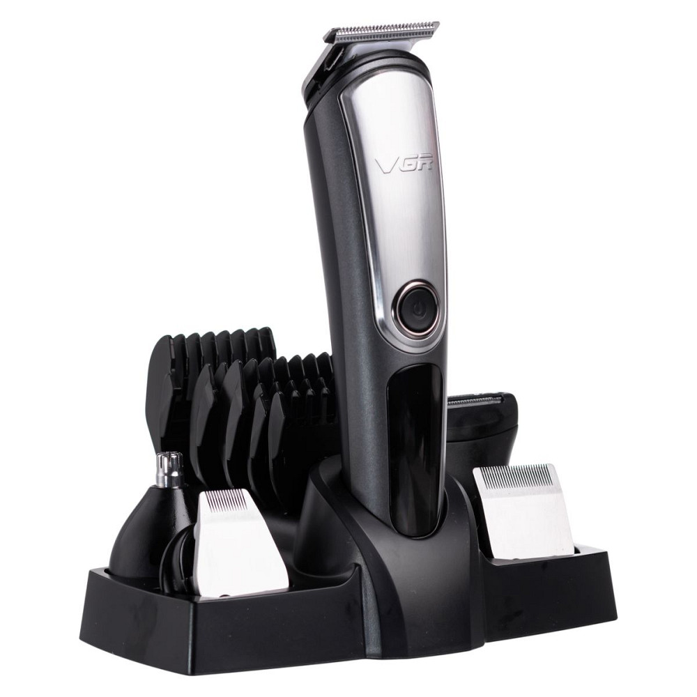 Набір для стрижки волосся 5 в 1 машинка, триммер та бритва VGR HP-V-105 Коломыя - изображение 7