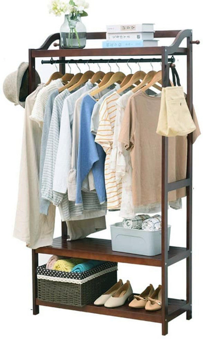 Стійка вішалка для одягу "Плиска 84" капучино Миколаїв - фото 2