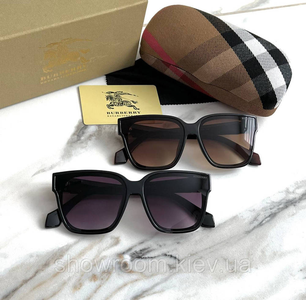 Женские брендовые очки от солнца (4164) brown Киев - изображение 2