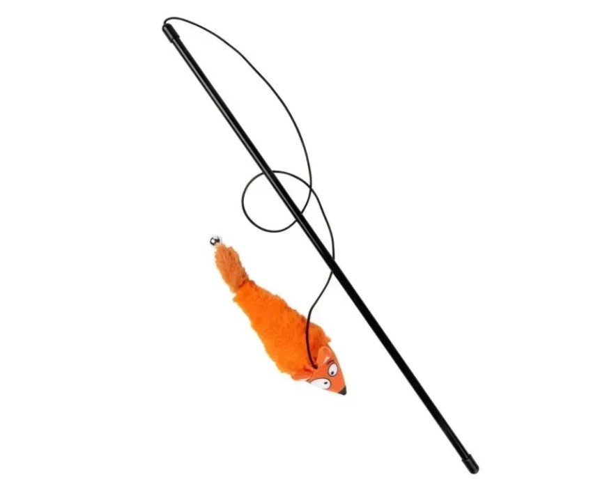 М'яка іграшка-дражнилка для котів FuzzYard Лисичка Фокс Луцк - изображение 2