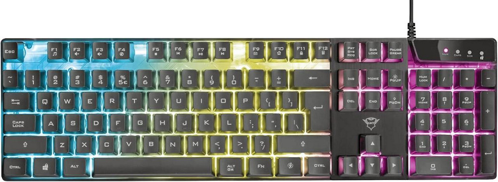 Игровая клавиатура Trust GXT 835 Azor с подсветкой проводная 3 режима LED, полноразмерная, QWERTY (английский) Киев - изображение 7