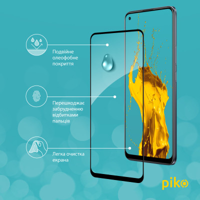 Скло захисне Piko Full Glue Realme 8 Pro (1283126523298) Вінниця - фото 5
