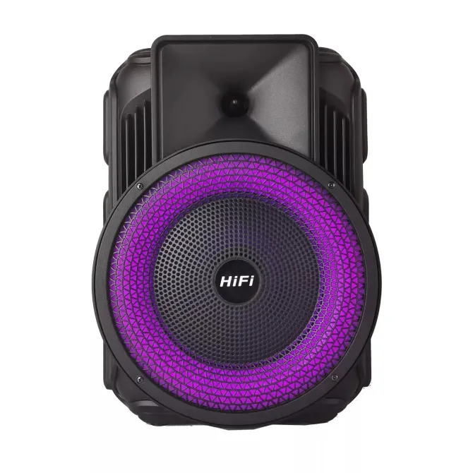 Портативная музыкальная Bluetooth колонка RX-8135W с LED-подсветкой, микрофоном и FM-приемником Киев - изображение 4