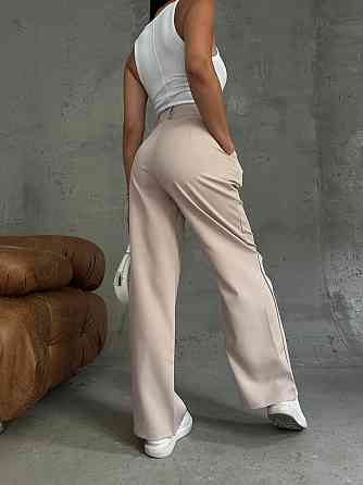 Жіночі базові брюки-палаццо костюмка Одеса