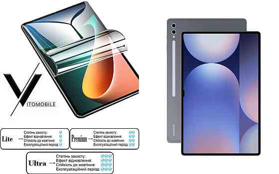 Полиуретановая пленка HyperClear Guard для Samsung Galaxy Tab S10+, S10 Ultra 5G Киев