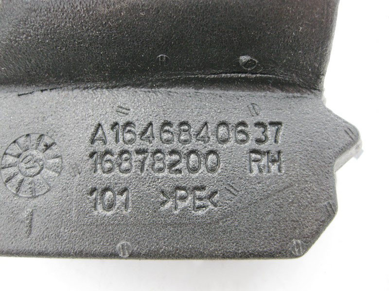 Mercedes-Benz  A1646840637 Пінопластовий ущільнювач рами торпеди правий ML W164 GL X164 Одеса - фото 3