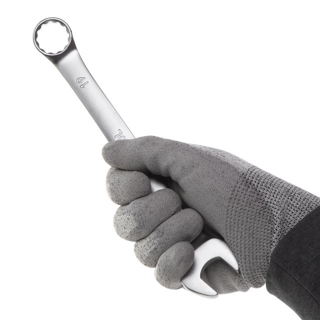 Набор ключей комбинированных, 11 шт, 7-19 мм, Cr-V INTERTOOL HT-1250 Киев - изображение 7