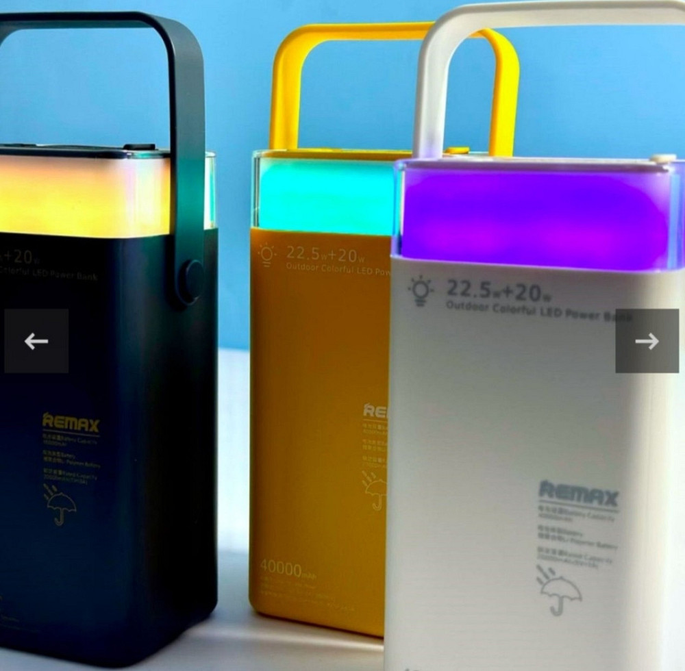 Повербанк Remax 40 000 мА, з захистом від вологи та швидкою зарядкою. Київ - фото 4