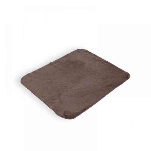 Килимок для підлоги з еко-хутра ТМ Dariana Moonbeam 50*60 см горіховий Житомир