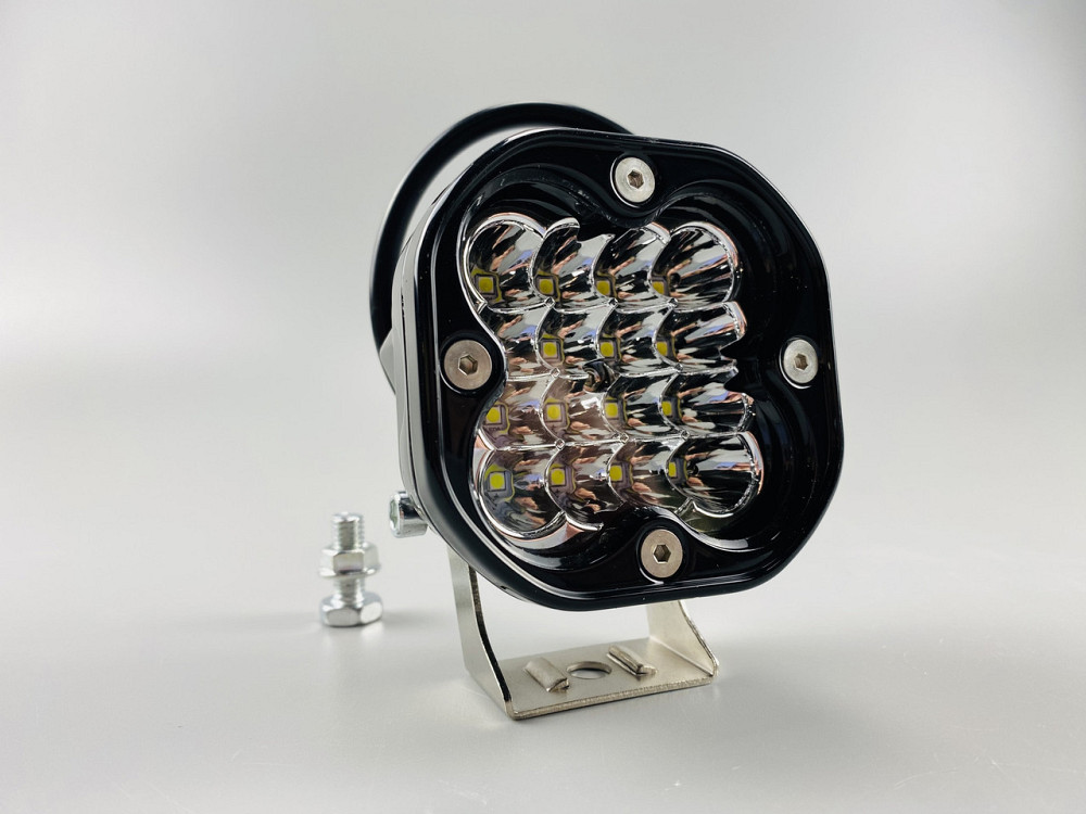 Додаткове освітлення фара LED квадратна 48W chip 3030 16 led діодів Мукачево - фото 9